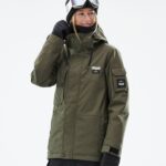 Dope adept w сноуборд яке 4PZP529 маслинено зелено Жени