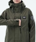 Dope blizzard light w външно яке с пълен цип 4PZP639 маслинено зелено Жени - Image 11