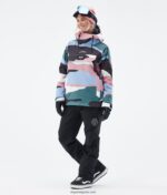Dope blizzard w яке за сноуборд 4PZP545 парченца светло синьо приглушено розово Жени - Image 11