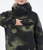 Dope blizzard w яке за сноуборд 4PZP623 зелен камуфлаж Жени - Image 2