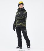 Dope blizzard w яке за сноуборд 4PZP623 зелен камуфлаж Жени - Image 11