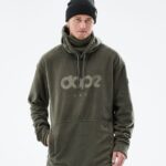 Dope cosy ii 2021 поларена качулка 4PZP324 маслинено зелено мъже