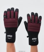 Dope асови ски ръкавици 4PZP445 бордо