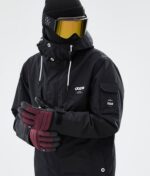 Dope асови ски ръкавици 4PZP445 бордо - Image 3