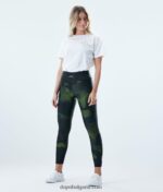Dope високи клинове 4PZP771 зелен камуфлаж Жени - Image 4