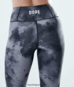 Dope високи клинове 4PZP773 черен батик Жени - Image 5