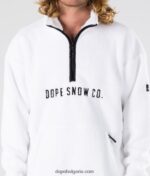Dope вълнен пуловер 2019 г 4PZP339 бяло мъже - Image 5