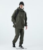 Dope дъждовно яке Drizard 4PZP154 маслинено зелено мъже - Image 9