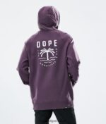 Dope ежедневна качулка 4PZP295 палмово избледняло грозде мъже - Image 5
