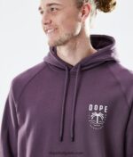 Dope ежедневна качулка 4PZP295 палмово избледняло грозде мъже - Image 7