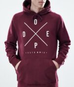 Dope ежедневна качулка 4PZP297 2x нагоре бордо мъже - Image 2