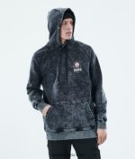Dope ежедневна качулка 4PZP299 роза избелена черна мъже
