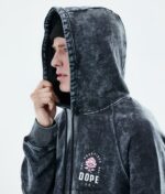 Dope ежедневна качулка 4PZP299 роза избелена черна мъже - Image 7