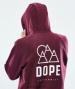 Dope ежедневна качулка 4PZP304 покачване бордо мъже - Image 3