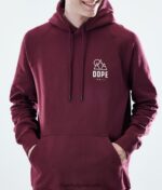 Dope ежедневна качулка 4PZP304 покачване бордо мъже - Image 7