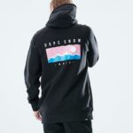 Dope ежедневна качулка 4PZP306 диапазон черен мъже