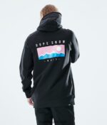 Dope ежедневна качулка 4PZP306 диапазон черен мъже