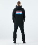 Dope ежедневна качулка 4PZP306 диапазон черен мъже - Image 9