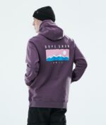 Dope ежедневна качулка 4PZP307 гама избледняло грозде мъже