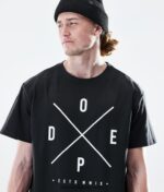 Dope ежедневна тениска 4PZP340 2 пъти черно мъже - Image 6