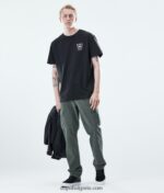 Dope ежедневна тениска 4PZP345 дланово черно мъже - Image 8