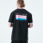 Dope ежедневна тениска 4PZP359 диапазон черен мъже