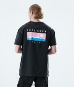 Dope ежедневна тениска 4PZP359 диапазон черен мъже