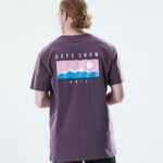 Dope ежедневна тениска 4PZP363 гама избледняло грозде мъже