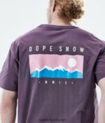 Dope ежедневна тениска 4PZP363 гама избледняло грозде мъже - Image 6