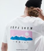 Dope ежедневна тениска 4PZP364 гама бяло мъже - Image 6