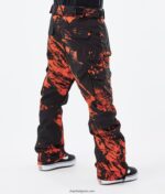 Dope емблематични панталони за сноуборд 4PZP180 боя оранжево мъже - Image 3
