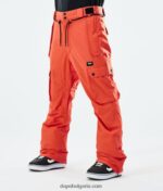 Dope емблематични панталони за сноуборд 2021 г 4PZP234 оранжево мъже