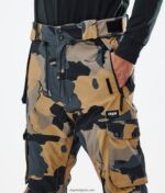 Dope емблематични панталони за сноуборд 4PZP190 камуфлаж от орех мъже - Image 8