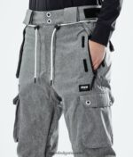 Dope емблематични панталони за сноуборд w 2020 4PZP739 сив меланж Жени - Image 8