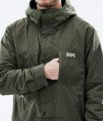 Dope изолирано междинно яке 4PZP151 маслинено зелено мъже - Image 14