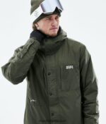 Dope изолирано междинно яке 4PZP151 маслинено зелено мъже - Image 5