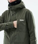 Dope изолирано яке със среден слой 4PZP672 маслинено зелено Жени - Image 14
