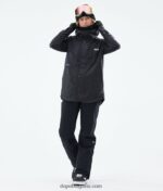 Dope изолирано яке със среден слой 4PZP674 черен Жени - Image 9