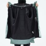 Dope изолирано яке със среден слой 4PZP678 избеляло зелено Жени - Image 4