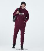 Dope качулка за полет 4PZP293 бордо мъже - Image 6