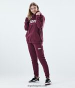 Dope летни панталони 4PZP746 бордо Жени - Image 6