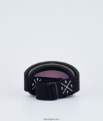 Dope мерни ски очила 4PZP253 черно с черно червено огледало - Image 6