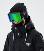 Dope мерни ски очила 4PZP254 черно с черно зелено огледало - Image 7