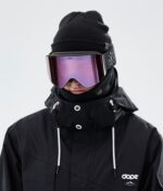Dope мерни ски очила 4PZP255 черно с черно розово огледало - Image 7