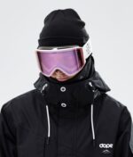 Dope мерни ски очила 4PZP260 бяло с бяло розово огледало - Image 3