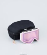 Dope мерни ски очила 4PZP260 бяло с бяло розово огледало - Image 8