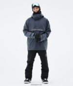 Dope наследено яке за сноуборд 4PZP44 метално синьо мъже - Image 11