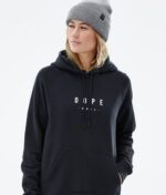 Dope обикновен w hoodie 4PZP850 връх черен Жени - Image 3