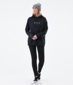 Dope обикновен w hoodie 4PZP850 връх черен Жени - Image 5