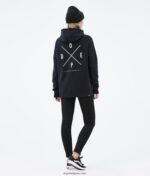 Dope обикновен w hoodie 4PZP851 2 пъти черно Жени - Image 4
